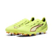 PUMA Ultra 6 Pro FG/AG Unleashed - Gul/PUMA Svart/Glødende rød/Lime Sq...