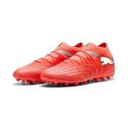 PUMA Future 9 Pro MG Unleashed - Glødende rød/PUMA White/PUMA Svart/Pu...