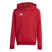 adidas Hettegenser Entrada 26 - Rød/Hvit Barn
