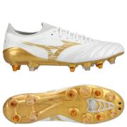 Mizuno Morelia Neo IV Beta Elite SG Bright Gold - Hvit/Gull/Cool Gray