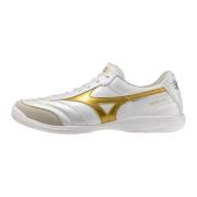 Mizuno Morelia Sala Elite IN Bright Gold - Hvit/Gull/Sølv