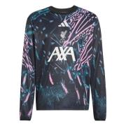 Liverpool Trenings T-Skjorte Pre Match Warm Top - Svart/Rosa