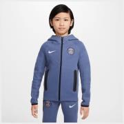 Paris Saint Germain Hettegenser NSW Tech Fleece FZ - Diffusert blå/Hvi...