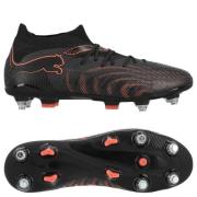 PUMA Future 9 Match SG Eclipse - PUMA Svart/Glødende rød/Strong Gray