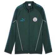 MCFC KING Anthem Jacket Jr Green Terrain-Tropical Blue