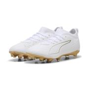PUMA Ultra 6 Match FG/AG White Gold - PUMA White/Metallisk gull/PUMA S...