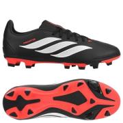 adidas Predator Club FxG Immortal DNA - Svart/Fottøy Hvit/Lucid Red Ba...
