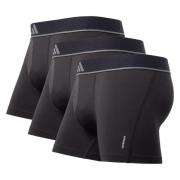 adidas Boksere Active Micro Flex 3-Pakke - Svart/Grå