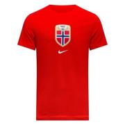 Norge T-skjorte Crest World Cup 2026 - Rød