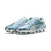 PUMA King 20 Ultimate FG/AG New York City Edition - Isblå/Mint/Sparkli...