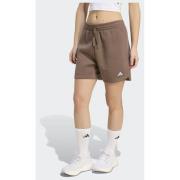 Adidas 3 Stripes Studio Fleece Loose Shorts