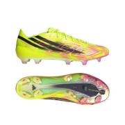 adidas F50 Hyperfast Evo FG Too Light - Gul/Svart/Solar Turquoise LIMI...